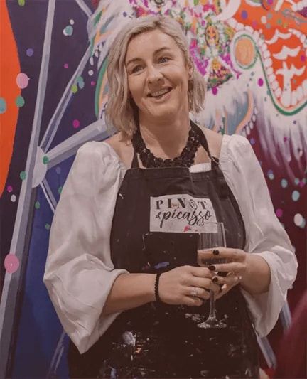 Franchisee Owner Rebecca from Pinot & Picasso Bendigo