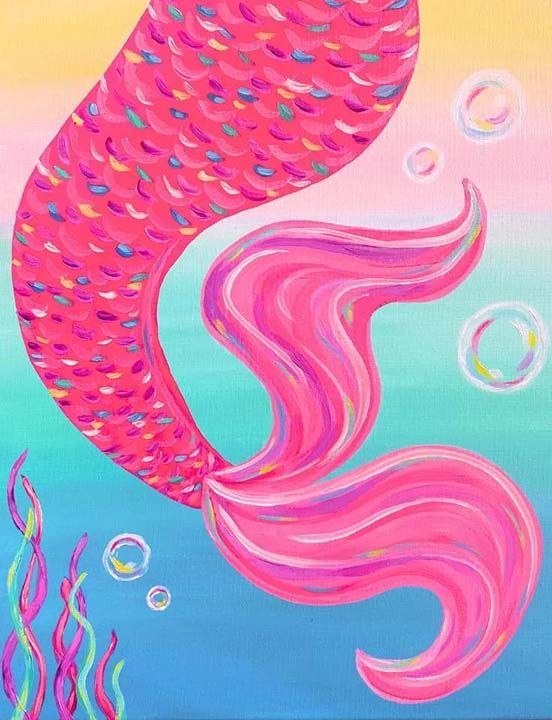 Pinot & Picasso Mystical Mermaid artwork