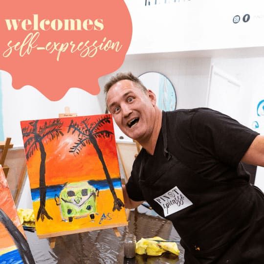 Welcomes self-expression