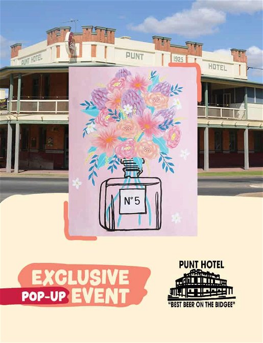 Pinot and Picasso Wagga Wagga x Punt Hotel