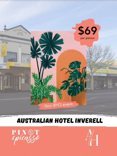 Pinot & Picasso Tamworth x Australian Hotel Inverell